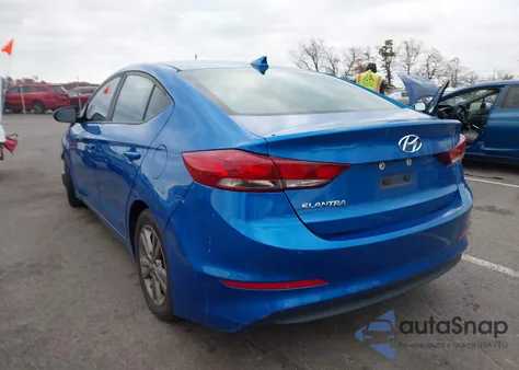 2018 Hyundai Elantra Sel из США, поврежденный, VIN 5NPD84LF9JH258913